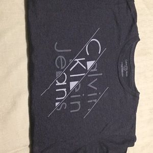 Gray Calvin Klein shirt
